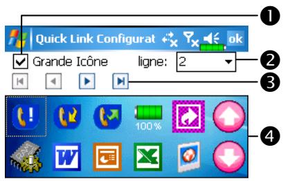 E-TEN G500+ - Liens rapides - 3