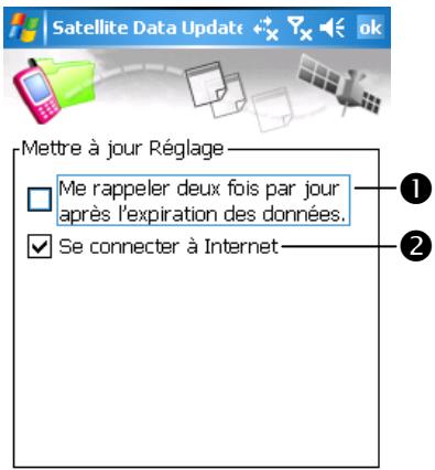 E-TEN G500+ - Mise à jour des données satellite - 6