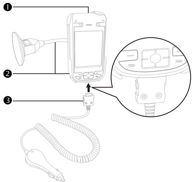 E-TEN G500+ - Navigation satellite à commande vocale / - 1