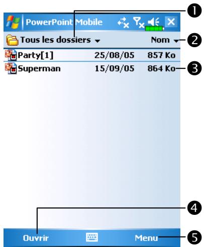 E-TEN G500+ - PowerPoint mobile - 1