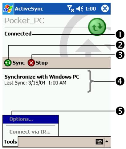 E-TEN P300B - ActiveSync. - 1