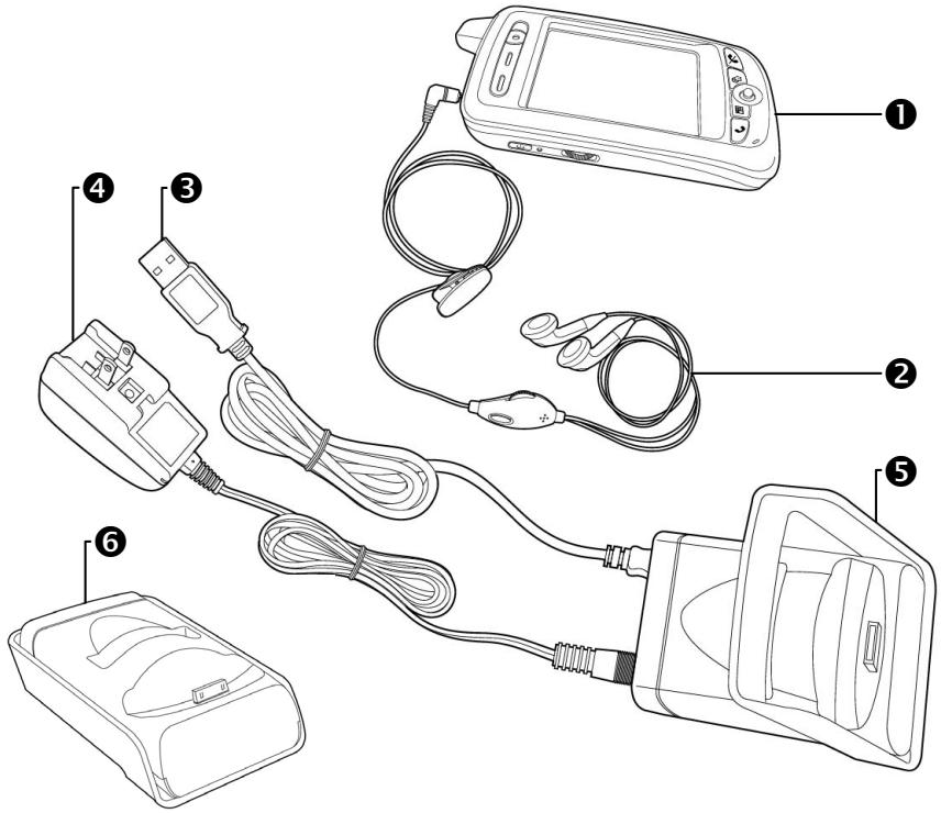 E-TEN P300B - Package Contents - 1
