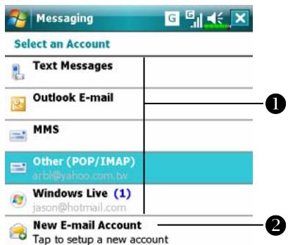 E-TEN X500 - Sending and Receiving Messages / - 1