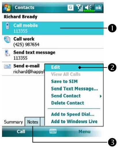E-TEN X500 - Use the Summary Screen - 1