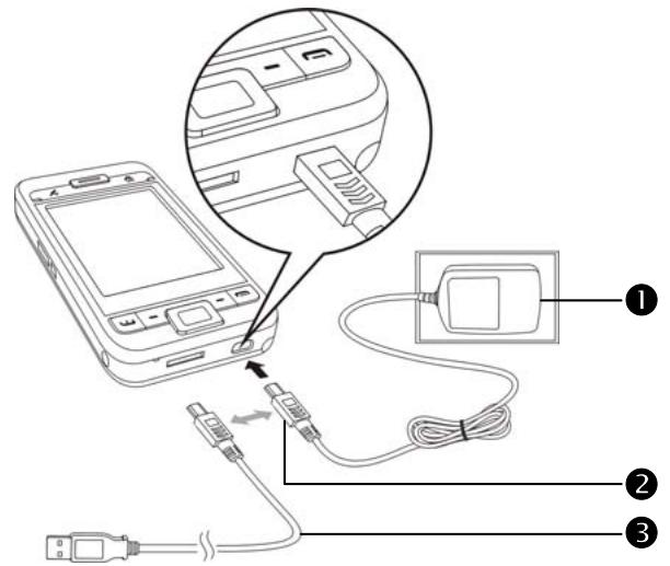 E-TEN X500 - Charging Power and Power Supply - 1