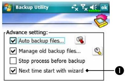 E-TEN X500 - Advanced Settings Options - 2