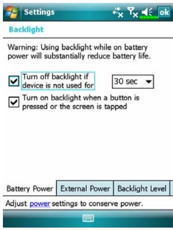 E-TEN X500 - Backlight - 1