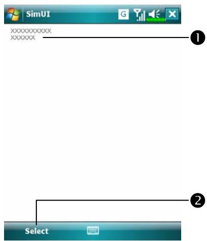 E-TEN X500 - SIM Tool Kit - 1