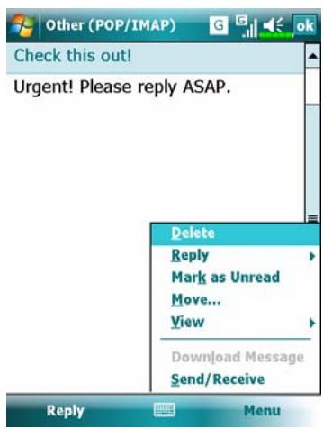 E-TEN X500 - E-mail Server Setup - 9