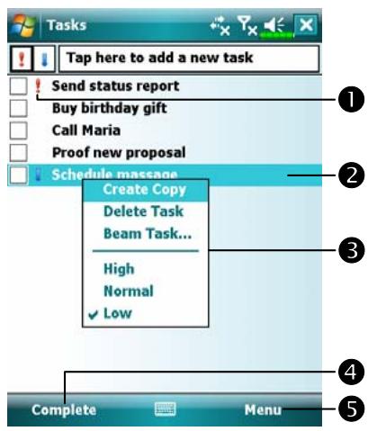E-TEN X500 - Tasks: Keeping a To Do List - 1