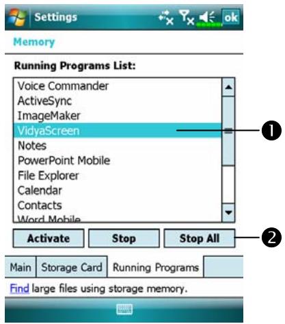 E-TEN X500 - View Memory Status - 6
