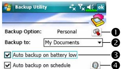 E-TEN X500 - Advanced Settings Options - 4