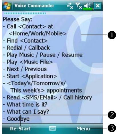 E-TEN X500 - Starting Voice Commander - 1
