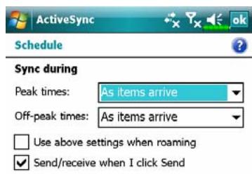 E-TEN X500 - Direct Push Technology Alert Settings - 4