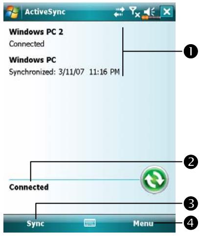E-TEN X500 - Synchronization Tool on Pocket PC - 1