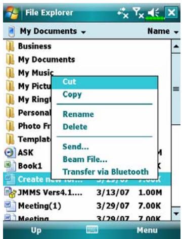 E-TEN X500 PLUS - Tap, Programs, and then Search. - 2
