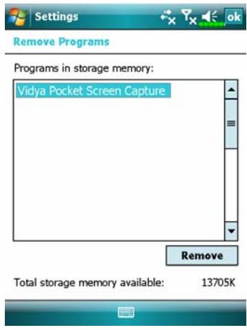 E-TEN X500 PLUS - Remove Programs - 1