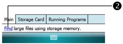 E-TEN X500 PLUS - View Memory Status - 3