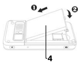 E-TEN X500 PLUS - Installing and Removing the SIM Card - 4