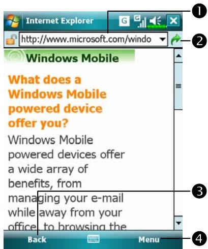 E-TEN X500 PLUS - Using Internet Explore - 1