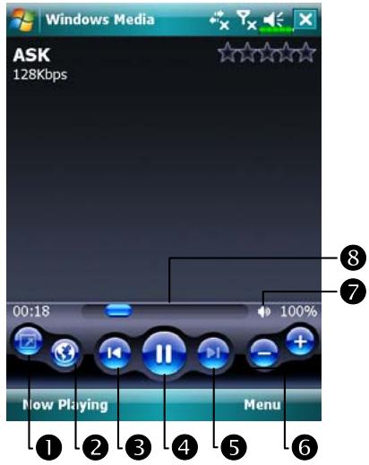 E-TEN X500 PLUS - Windows Media Player - 1