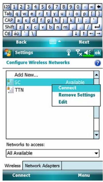 E-TEN X500 PLUS - Configure Your Wireless Network - 6