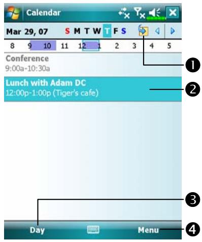 E-TEN X500 PLUS - Calendar: Scheduling Appointments and Meetings - 1