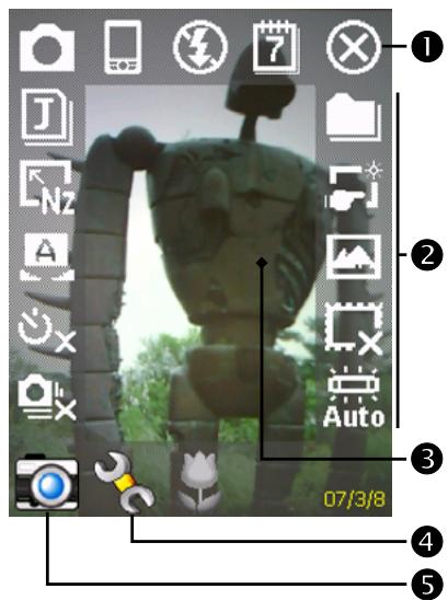 E-TEN X500 PLUS - Camera Mode - 1