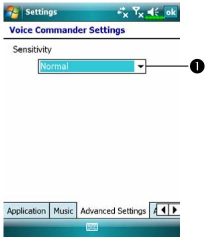 E-TEN X500 PLUS - Advanced Settings Page - 1