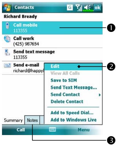 E-TEN X500 PLUS - Use the Summary Screen - 1