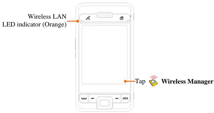 E-TEN X500 PLUS - Wireless LAN Transmission - 1