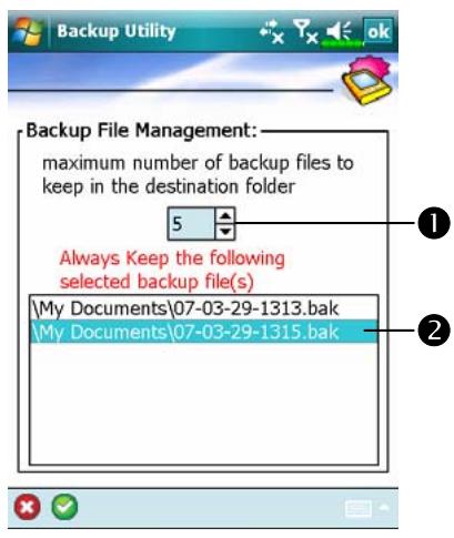 E-TEN X500 PLUS - Advanced Settings Options - 7