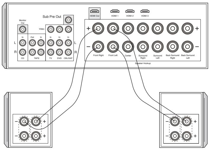 KLIPSCH SYNERGY - Abbildung 3 Standardanschlüsse - 1