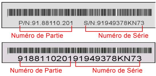 AOPEN AK73A - Numéro de partie et de série - 1