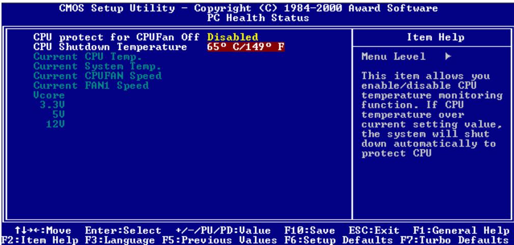 AOPEN AK73A - Protection contre surchauffe de CPU - 1