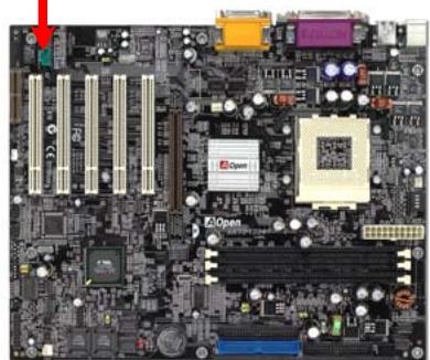 AOPEN AK73A - Connecteur video-audio-in - 3