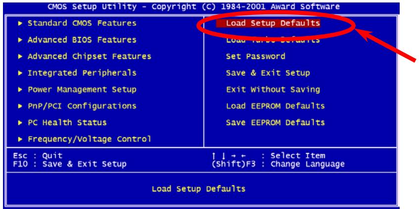 AOPEN AK73A - Comment utiliser le programme award™ BIOS setup - 3