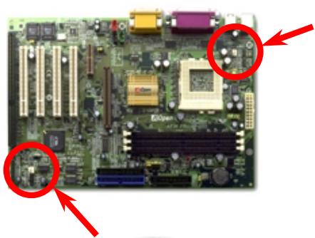 AOPEN AX34PRO - CPU and Housing Fan Connector - 1