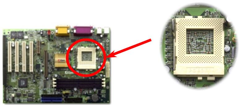 AOPEN AX34PRO - CPU Socket - 1