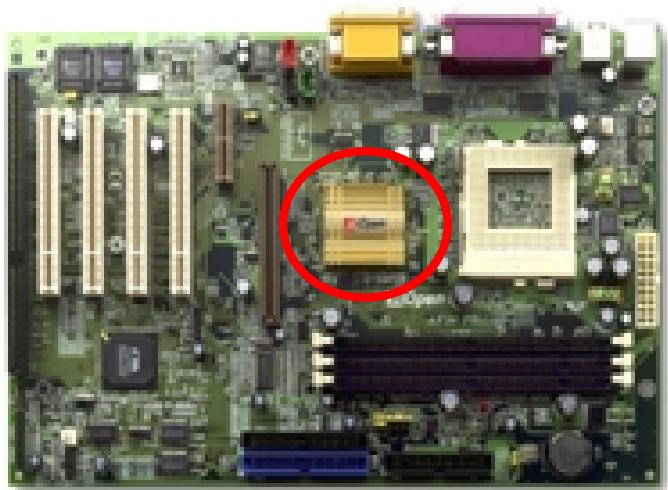 AOPEN AX34PRO - 24K Gold Heatsink - 1