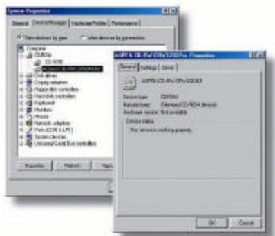 AOPEN CRW2040 - Confirming the firmware version - 1