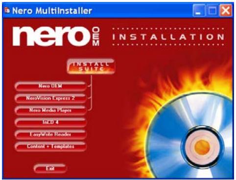 AOPEN DUW1608ARR0407A - Installing Nero 6 OEM Suite - 1