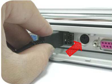 AOPEN ESV189U0307A - Installing Portable USB2.0 Combo drive - 3