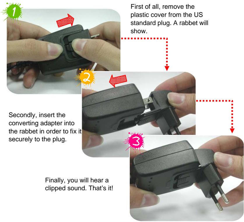 AOPEN ESV189U0307A - Convertible Adapter - 4
