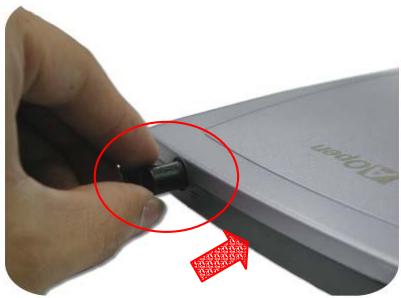 AOPEN ESV189U0307A - Installing Portable USB2.0 Combo drive - 1