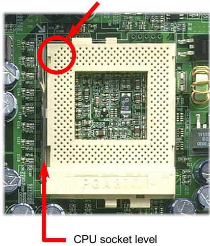 AOPEN MX33 - CPU Installation - 1