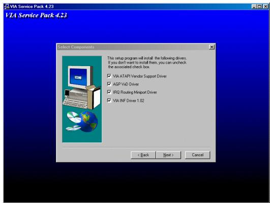 AOPEN MX33 - Installing VIA 4 in 1 Driver - 1