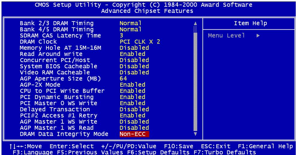AOPEN MX33 - Advanced Chipset Features Setup - 2