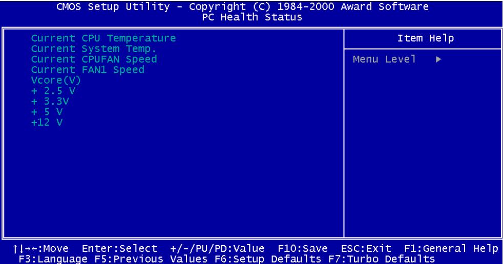 AOPEN MX33 - PC Health Status - 1