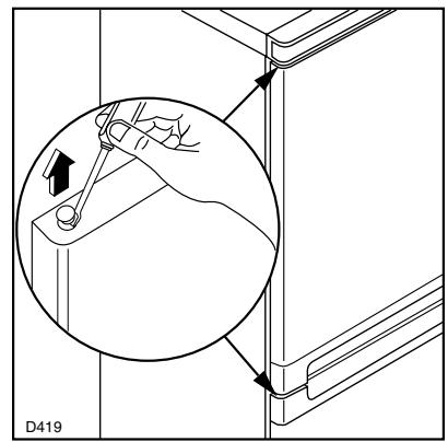 CORBERO FB5140E - Pour changer le sens d'ouverture des portes - 4